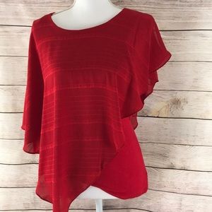BCX cold shoulder top